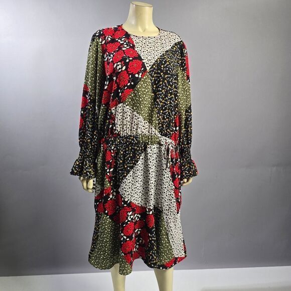 libby. edelman Dresses & Skirts - Libby Edelman Xl Floral Patchwork Dress R9